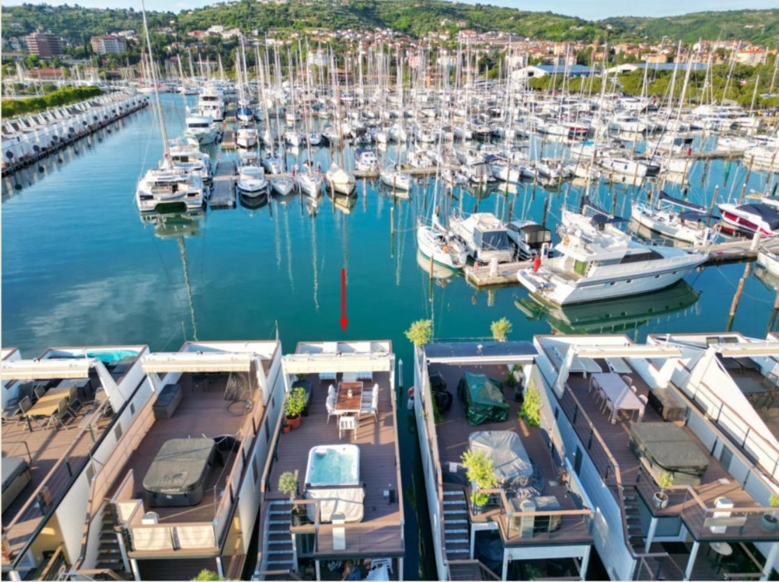 Floating Sea House Miramare Villa Portorož Exterior foto
