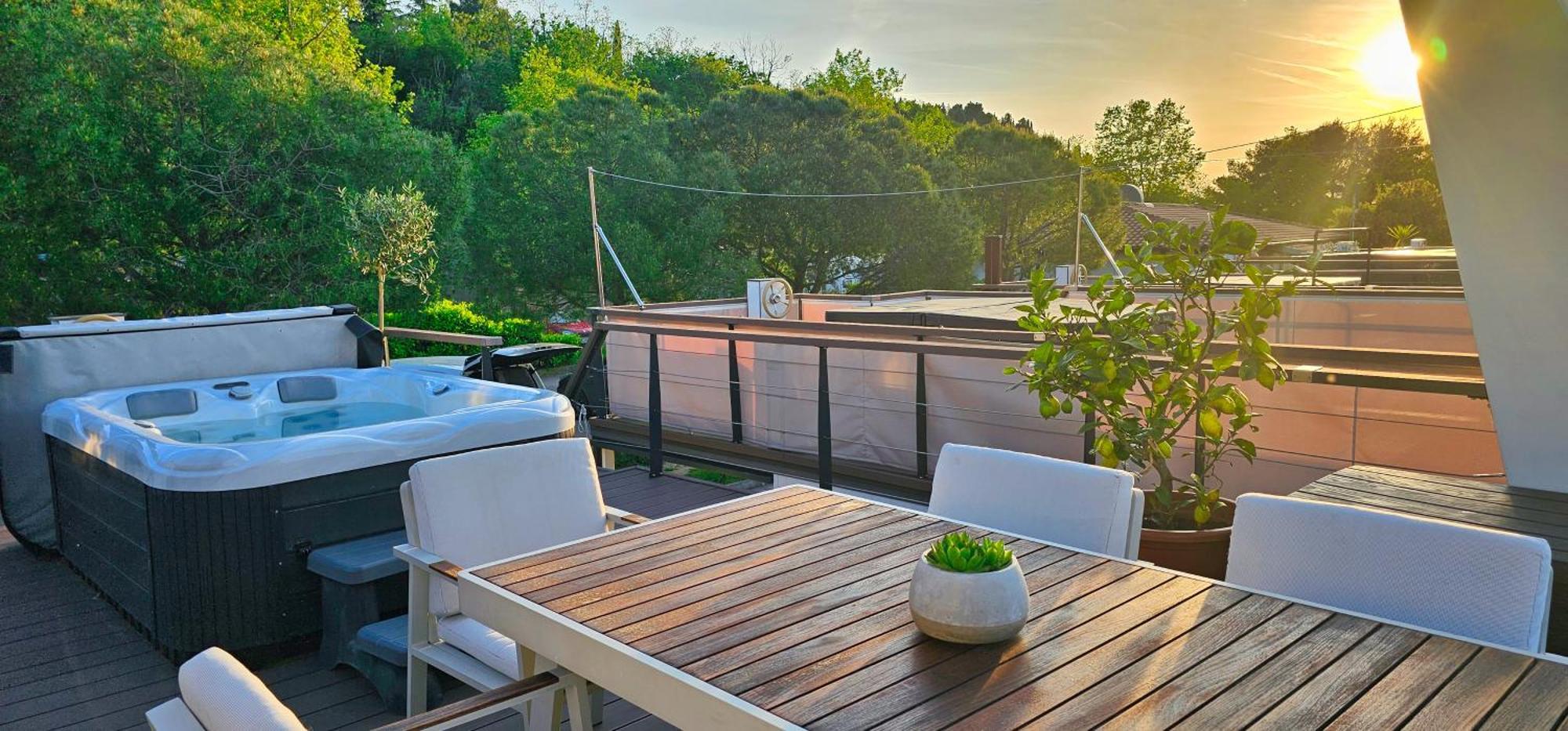 Floating Sea House Miramare Villa Portorož Exterior foto
