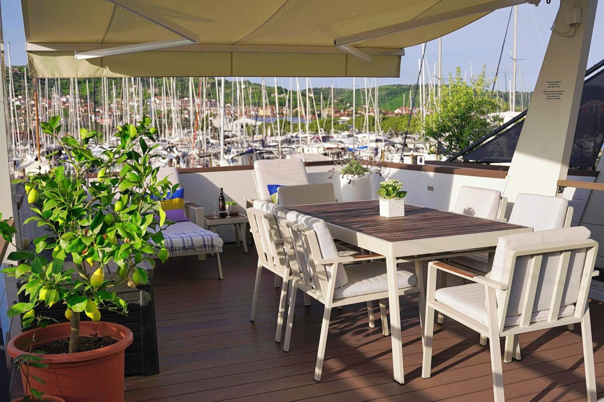 Floating Sea House Miramare Villa Portorož Exterior foto